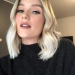Social media influencer showing teeth whitening results at The White Smile Company Christchurch