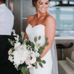 Beautiful Bride showing teeth whitening results at The White Smile Company Christchurch